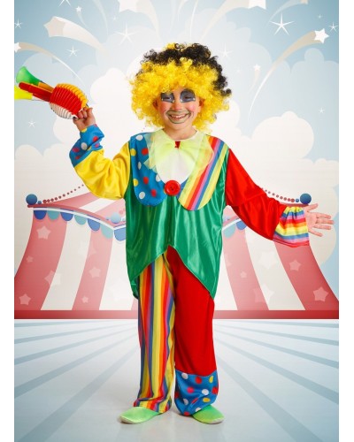 Disfraz Payaso Infantil Niño
