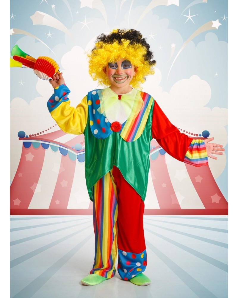 Disfraz Payaso Infantil Niño