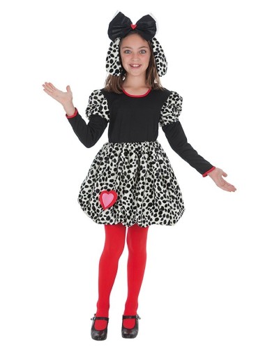 Disfraz Dalmata Corazon Infantil Niña