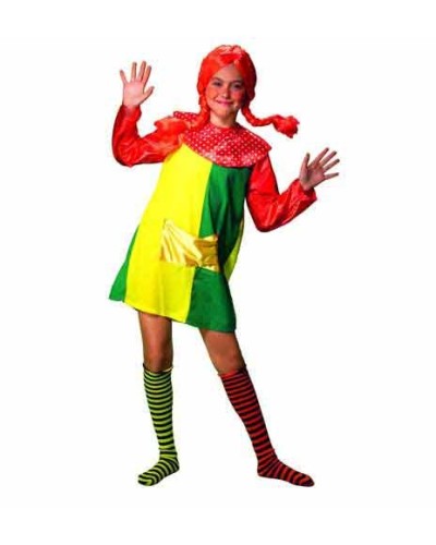 Disfraz Pipi Calzaslargas Infantil Niña