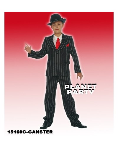 Disfraz Ganster Infantil Niño