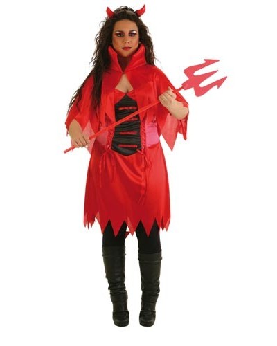 Disfraz Diablilla Roja Adulto Mujer