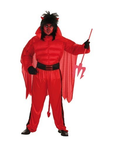 Disfraz Diablo Rojo Adulto Hombre