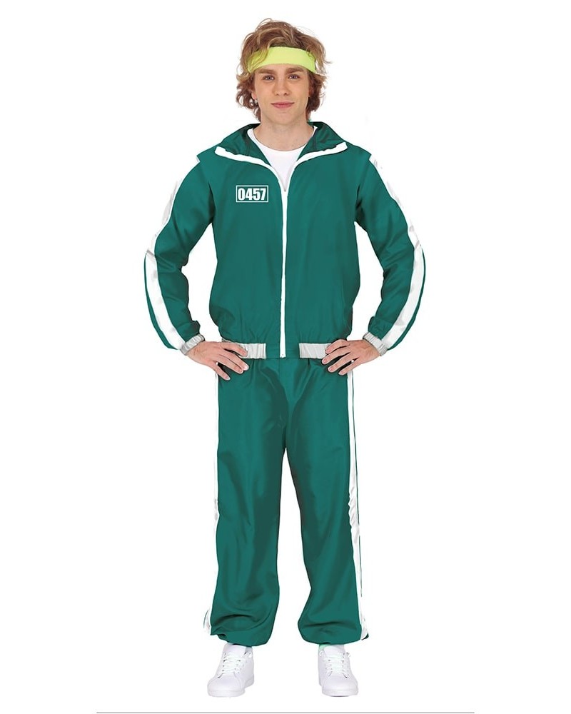 Disfraz del Juego del Calamar Concursante Adulto